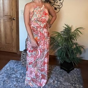 Floral LOFT maxi dress